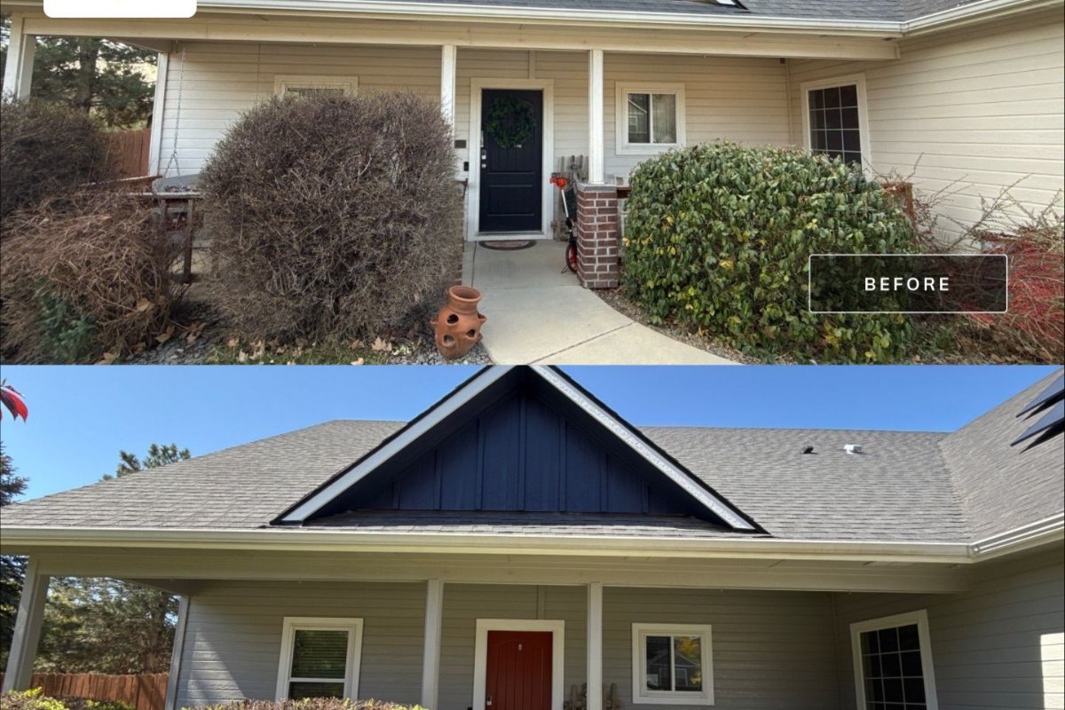 Exterior Paint & Door Update