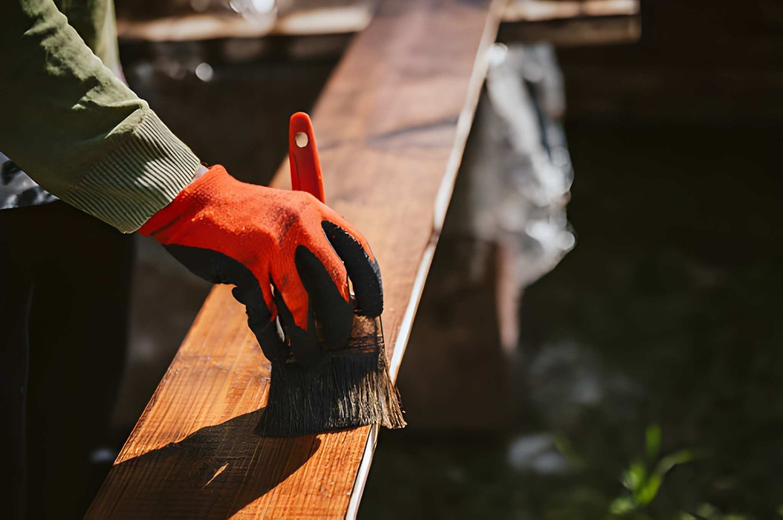 Fence Staining