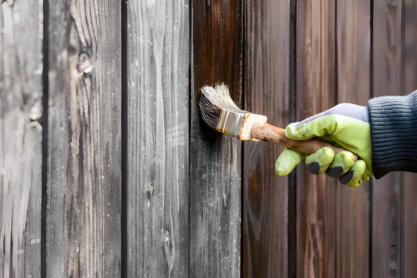 Fence Staining