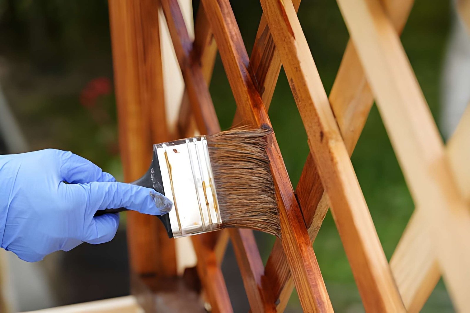 Fence Staining