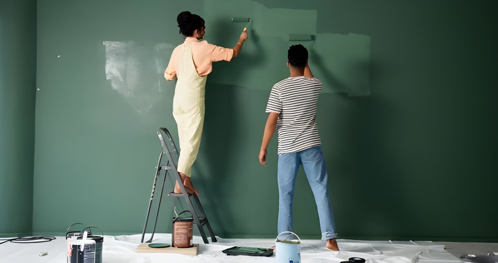 Customized residential painting project planning