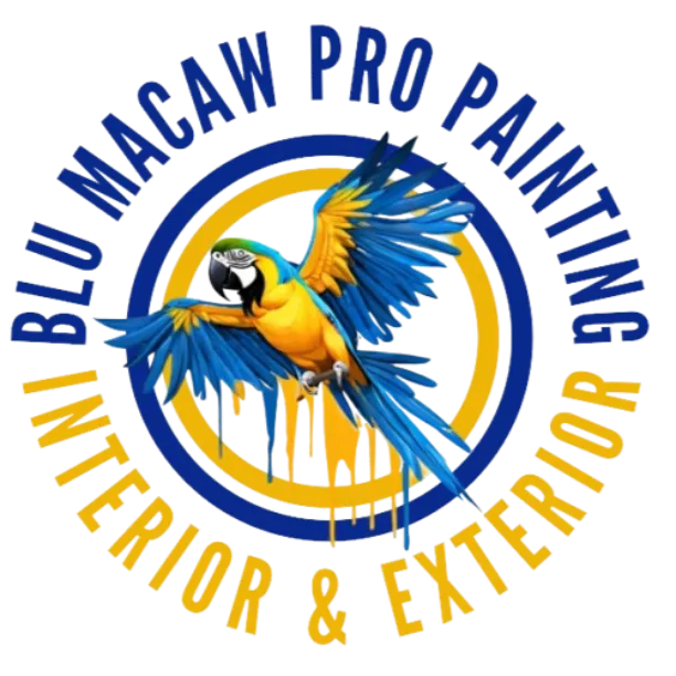 Blu Macaw Pro Painting logo